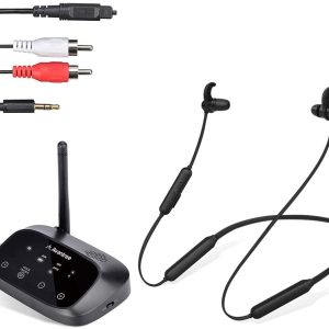 Avantree HT5006 20Hrs Wireless Earbuds for TV Watching, Passthrough Support
