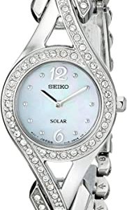 Seiko Women's SUP173 "Jewelry-Solar Classic" Silver-Tone Stainless Steel Watch