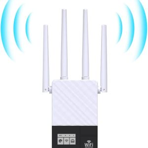2022 Screen Display WiFi Extender and Signal Amplifier